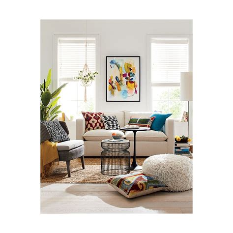 Mulberry II Print + Reviews | Crate and Barrel | Cozy living room ...