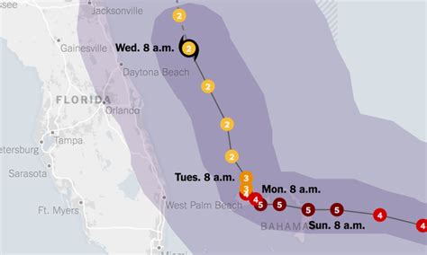 Maps: Track Hurricane Dorian’s Path | Climate Signals