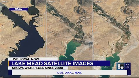 NASA releases new Lake Mead satellite images, shows dramatic water loss ...