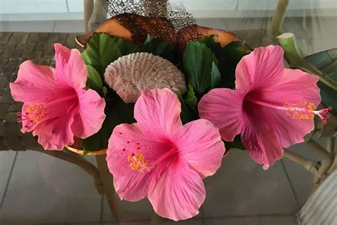 some pink flowers are in a vase on a table