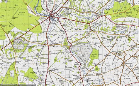 Old Maps of Euston, Suffolk - Francis Frith