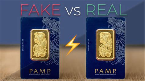 5+ Ways to Spot a FAKE vs REAL Gold Bar (PAMP Edition) - YouTube