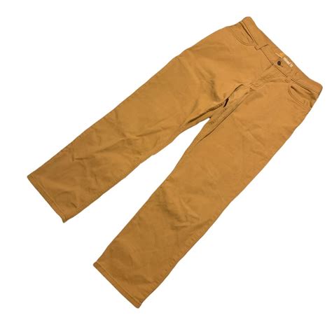 Carhartt Relaxed Fit Tan Carpenter Work Pants - Gem