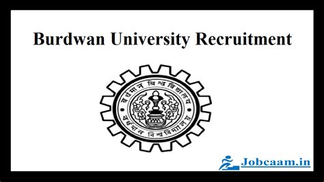 Burdwan University Recruitment 2022 - 35 Professor, Assistant Professor ...