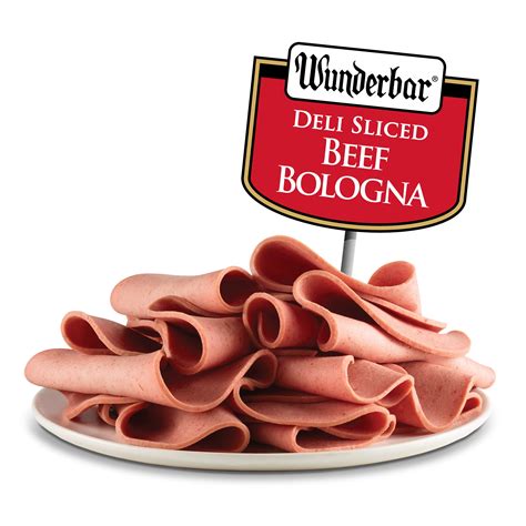 Wunderbar German Brand Beef Bologna, Deli Sliced - Walmart.com