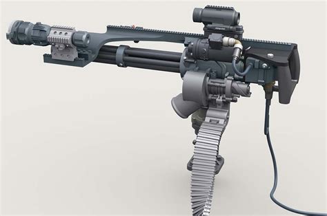 M134D Minigun Basic Set #1 w/4,000rd Ammo Box | HLJ.com