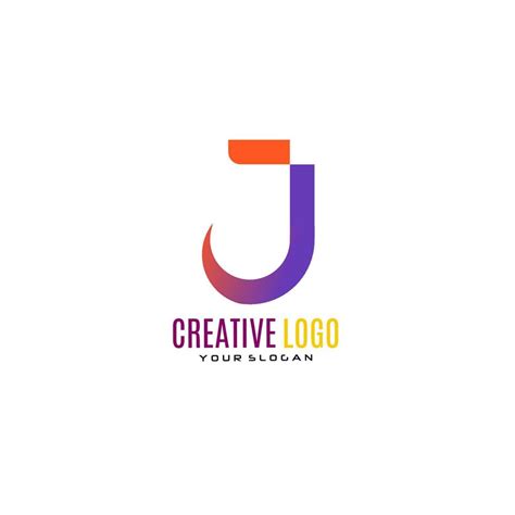 Creative Letter J Logo Design. 20344570 Vector Art at Vecteezy