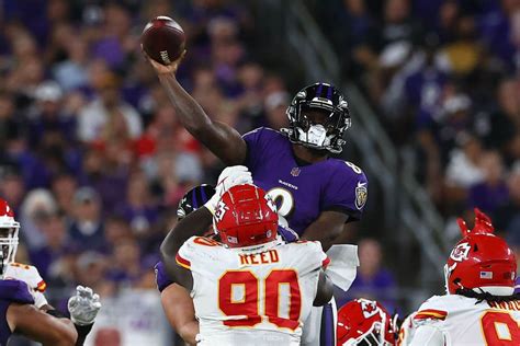 Ravens’ Lamar Jackson gets first win against Chiefs, Patrick Mahomes ...