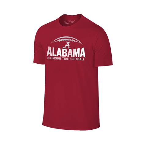 Crimson Tide | Alabama Football Laces T-shirt | Alumni Hall