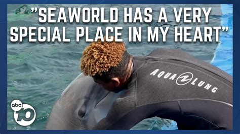 Black SeaWorld dolphin trainer inspiring kids of color in San Diego