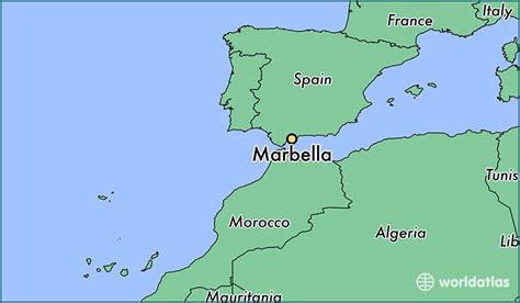 Map Of Marbella Spain - Tourist Map Of English