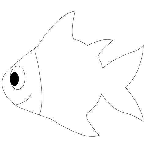 Free Outline Drawings Of Fish, Download Free Clip Art, Free Clip Art on ...