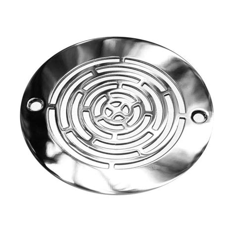 4 Inch Round Shower Drain Cover | Geometric Maze™