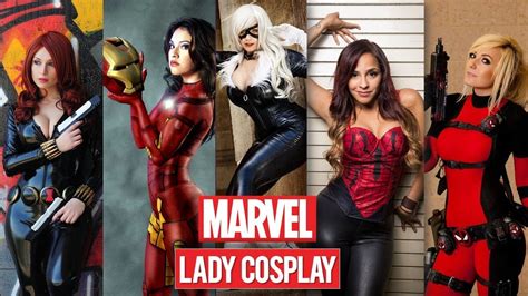 Marvel Female Characters Cosplay