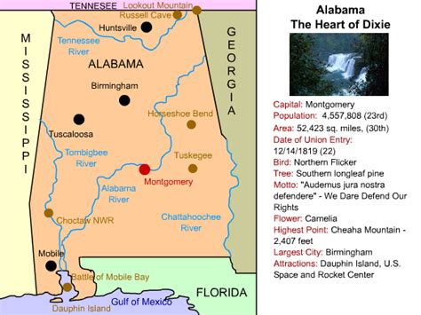 Alabama Interactive Map