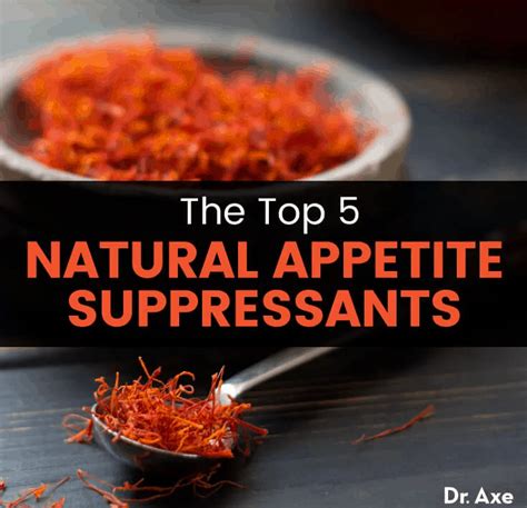 Top 5 Natural Appetite Suppressants to Help Lose Weight Safely - Dr. Axe