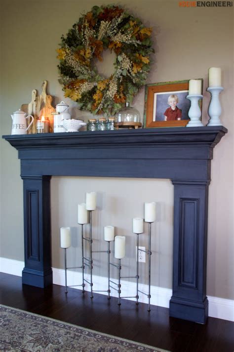 Faux Fireplace Mantel Surround » Rogue Engineer