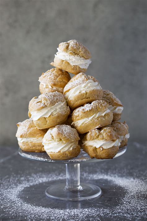 cream puffs tower recipe by cooking with cocktail rings Cooking Rings, Cream Puff Recipe ...