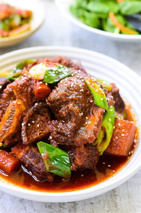 Galbijjim (Braised Beef Short Ribs) - Korean Bapsang