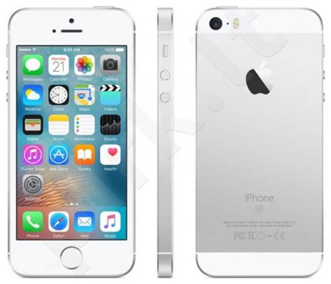 Apple Telefonas Apple iPhone SE 4G 16GB sidabrinis - Mobium.lt