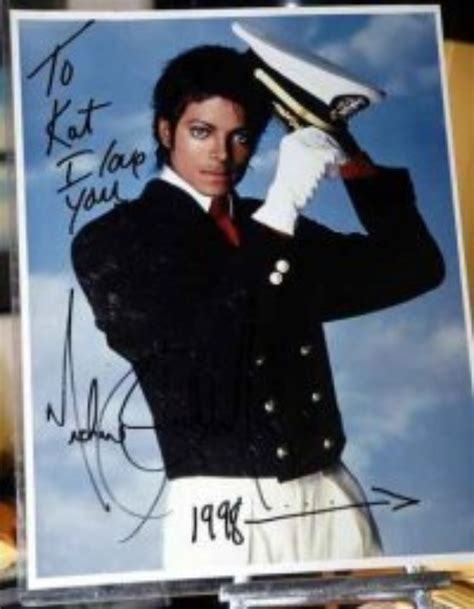 Michael Jackson's Autograph