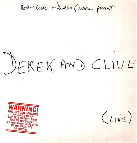 Derek and Clive (Live) LP: Amazon.co.uk: CDs & Vinyl