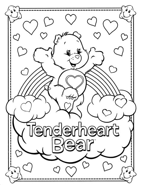 Baby Care Bears Coloring Pages at GetColorings.com | Free printable ...