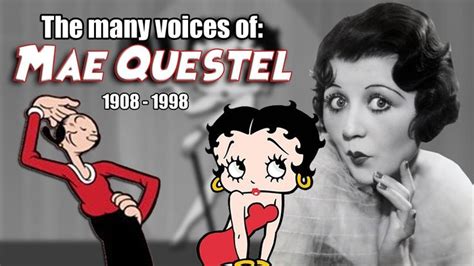 Many Voices of Mae Questel (Betty Boop / Olive Oyl) | Olive oyl, Betty boop, Which character are you