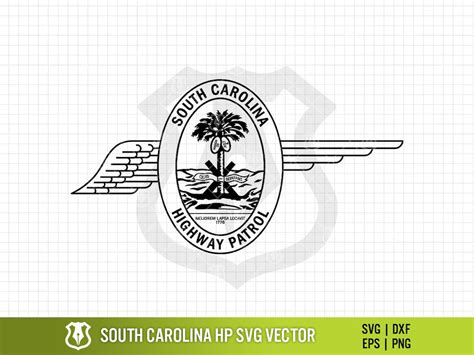 South Carolina Highway Patrol Emblem, Trooper Law Enforcement Police ...