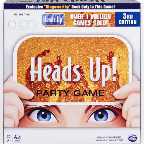 Heads Up! Party Game 3rd Edition, Fun Word Guessing Game for Families aged 8 and up - Walmart.com