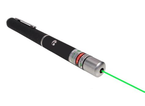 Why Green Laser Pointers Are Brighter Than Red Ones