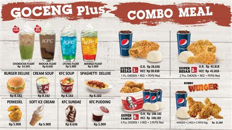 Daftar Harga KFC, Termasuk Menu Baru - Nikmati Hidangan Lezat Dengan Harga Terjangkau ...