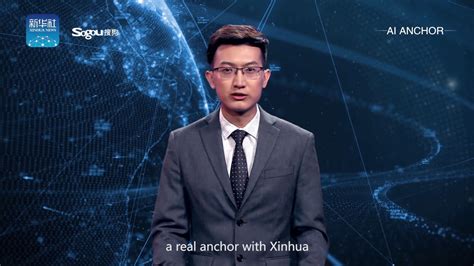 World's first AI news anchor makes China debut - YouTube