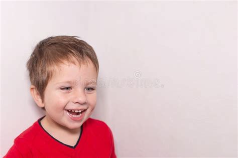 Beautiful Boy Smiling, Laughing, Joy Stock Image - Image of beautiful ...