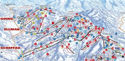 Scheffau Trail Map | Liftopia