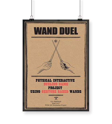 Harry Potter- Wand Dueling Game - Graduation Project on Behance