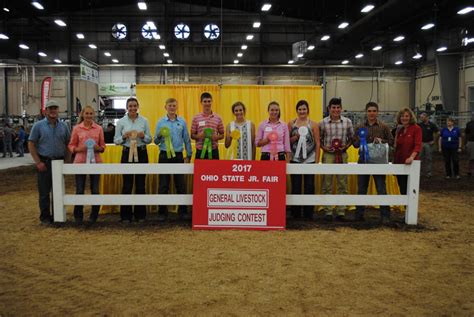 Josh Starner: 1st Place High Individual Overall at the Ohio State Fair Livestock Judging Contest ...