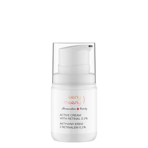 Active cream with retinal 0.1% - eeny meeny cosmetics