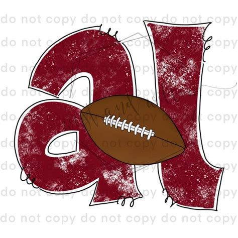 Bama Football PNG Digital Download Design - Etsy