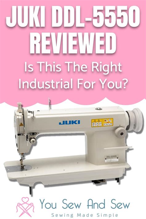 JUKI DDL 5550 Review: Industrial Sewing Machine Deep Dive (2024)