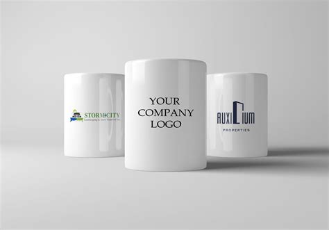 CUSTOM Mugs With Business Logo or Photo Personalized Logo Mug - Etsy