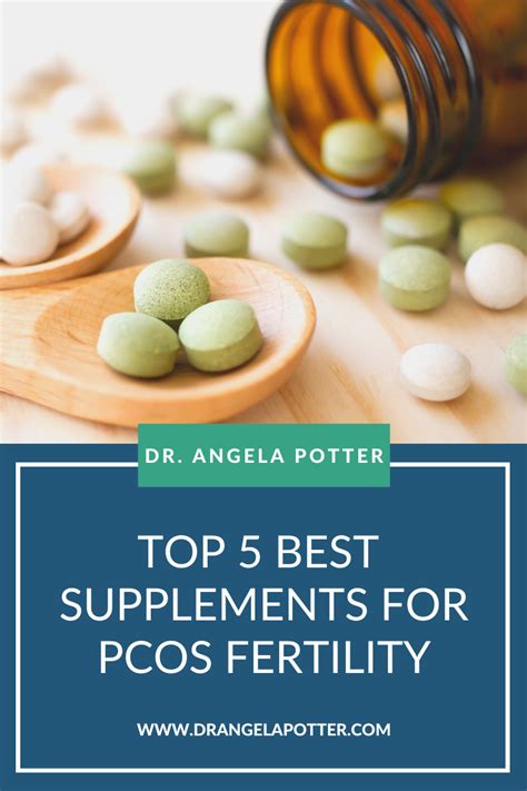 Best Supplements for PCOS Fertility: Learn the Top — Dr. Angela Potter I PCOS Fertility Treatments