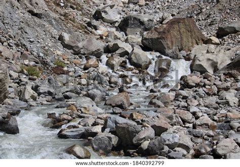 Alaknanda River Tributaries Himalayas Originating Stock Photo ...