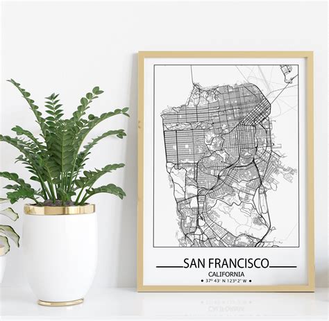 Custom City Map Map Poster Map Print Custom Map Poster - Etsy