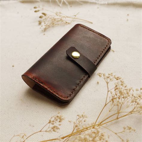 Leather Key And Card Holder By Tori Lo Leather | notonthehighstreet.com