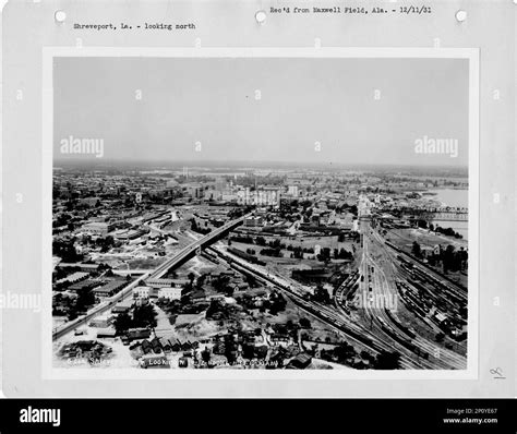 Louisiana - Shreveport, Aerial Photograph Stock Photo - Alamy