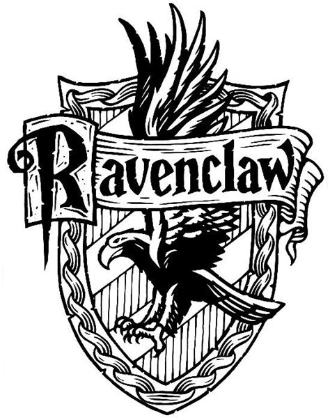 Harry Potter Hogwarts Ravenclaw Crest DIY | Harry Potter | Pinterest ...