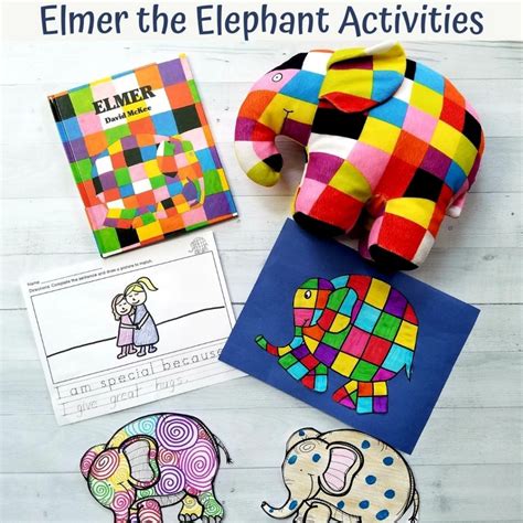 Make it a FUN Friday with these Awesome Elmer the Elephant Activities