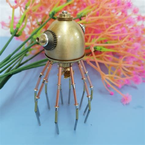Steampunk Jellyfish Metal Sculpture Insect Steampunk Home - Etsy UK