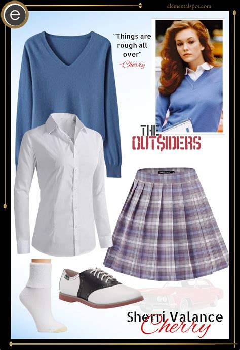 Dress Up Like Sherri Cherry Valance from The Outsiders - Elemental Spot